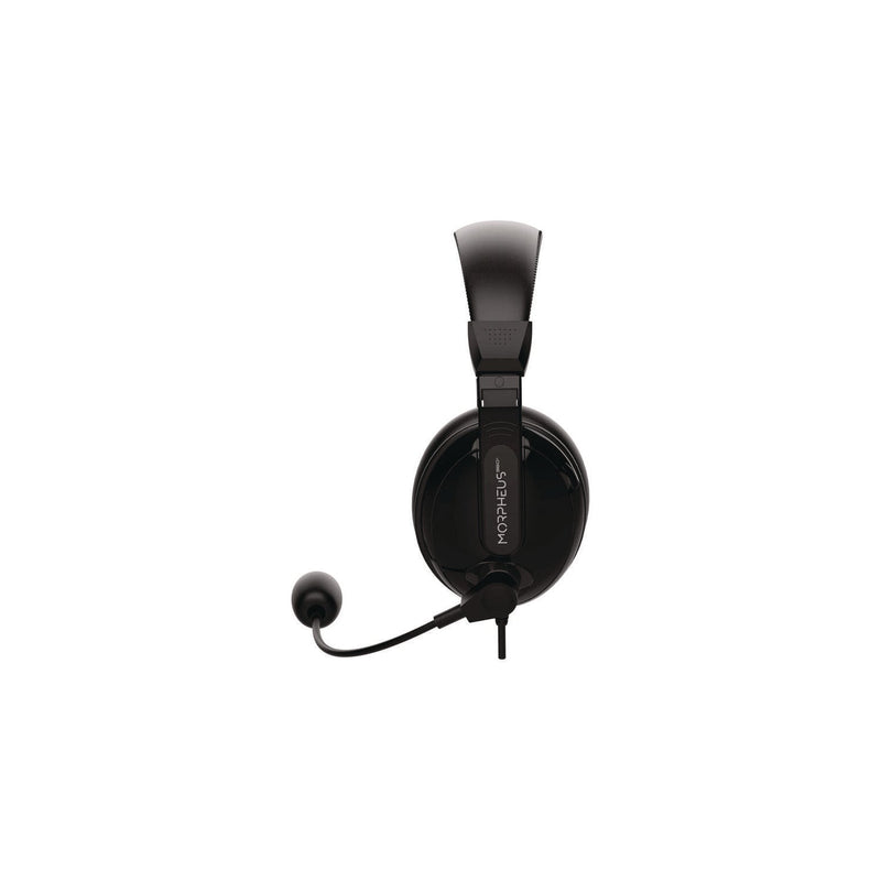 Morpheus 360® Deluxe Multimedia Stereo USB Headset with Adjustable Boom Microphone, Over the Head, Binaural (MHSHS3500SU) Each