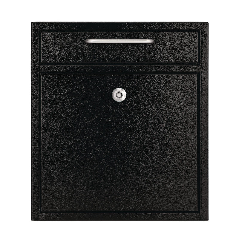 AdirOffice Medium Ultimate Wall Mounted Mail Box, 10.4 x 4.5 x 12, Black (ALHI63105BLK) Each