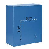 AdirOffice Medium Ultimate Wall Mounted Mail Box, 10.4 x 4.5 x 12, Blue (ALHI63105BLU) Each