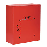 AdirOffice Medium Ultimate Wall Mounted Mail Box, 10.4 x 4.5 x 12, Red (ALHI63105RED) Each