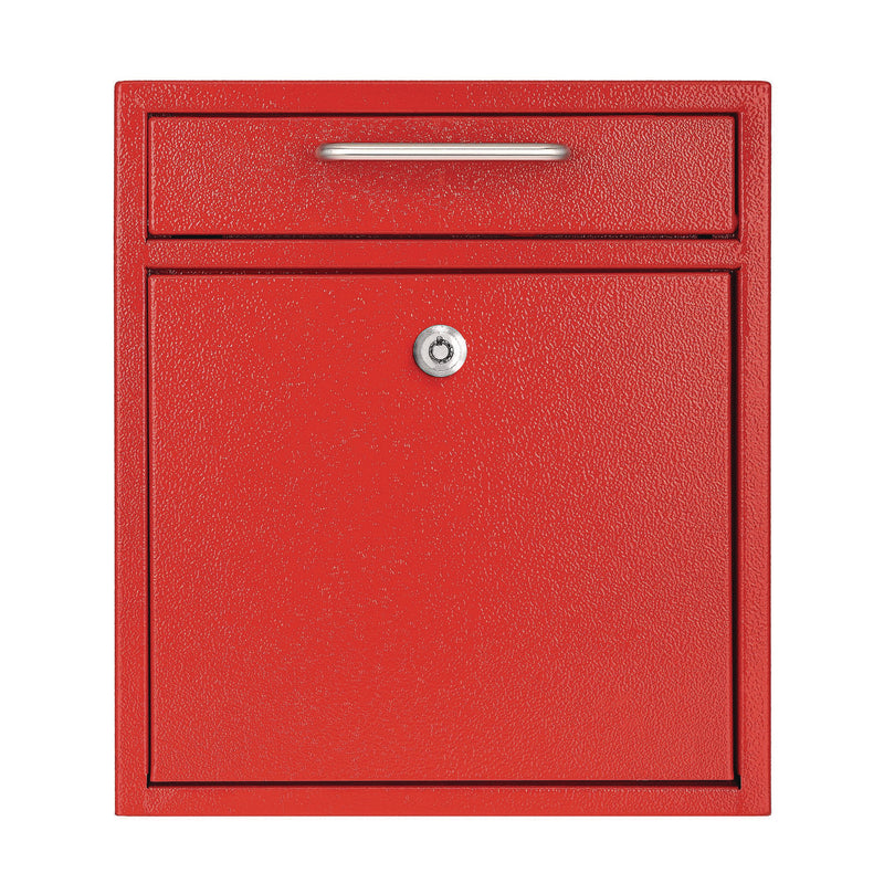 AdirOffice Medium Ultimate Wall Mounted Mail Box, 10.4 x 4.5 x 12, Red (ALHI63105RED) Each