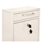 AdirOffice Medium Ultimate Wall Mounted Mail Box, 10.4 x 4.5 x 12, White (ALHI63105WHI) Each