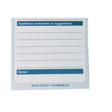 AdirOffice Suggestion Cards, 8.5 x 4, White, 50/Pack (ALHI63350) Each