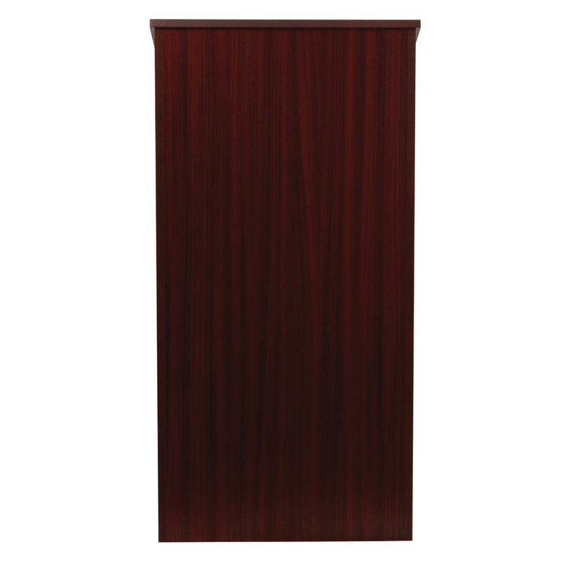 AdirOffice Wood Stand-up Podium Lectern Speaker Stand, 23 x 15 x 45.8, Mahogany (ALHI66101) Each