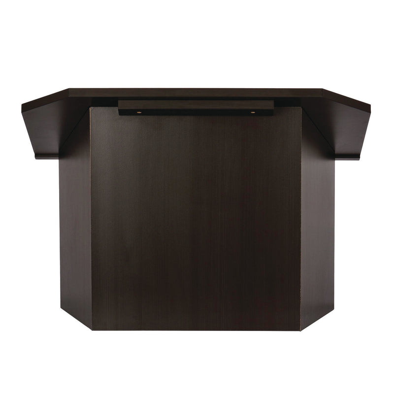 AdirOffice Foldable Tabletop Podium Lectern Speaker Stand, 27 x 16 x 19, Black (ALHI66105BLK) Each