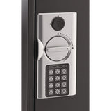 AdirOffice Steel Digital Lock Key Cabinet, 60-Key, 13 x 2.6 x 17, Stainless Steel 304, Black (ALHI68060BLK) Each