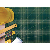 AdirOffice Reversible Self Healing Cutting Mat, 24 x 36, Green/Black (ALHICM2436) Each