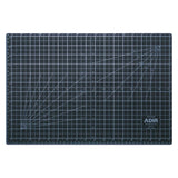 AdirOffice Reversible Self Healing Cutting Mat, 12 x 18, Green/Black (ALHICM1218) Each