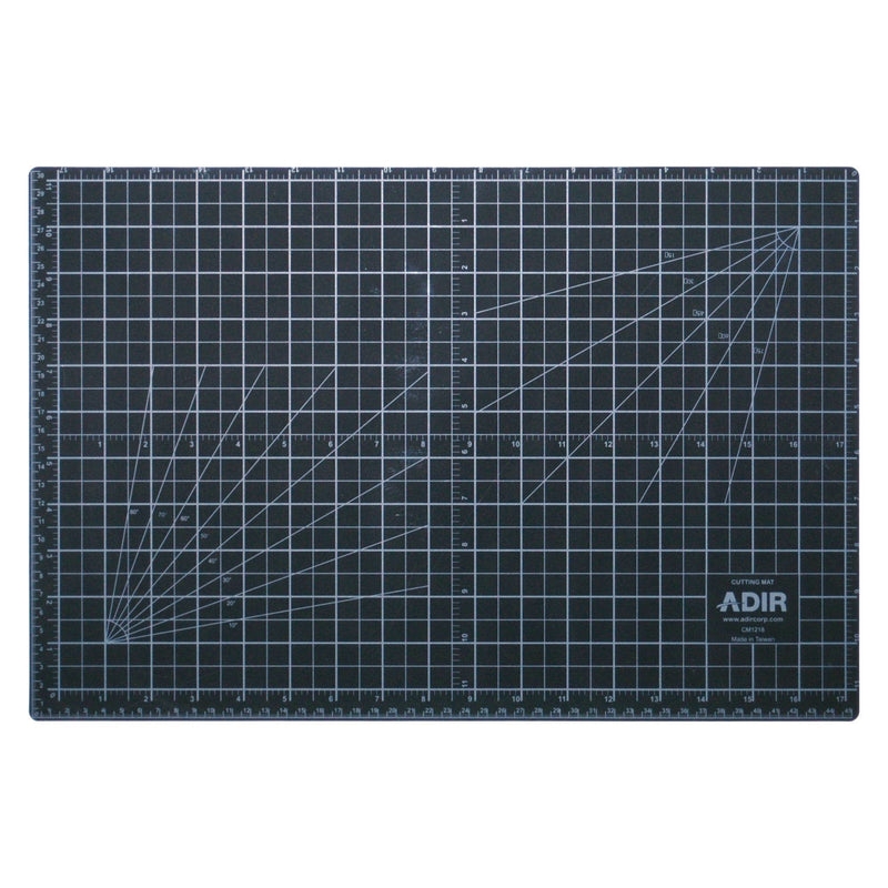 AdirOffice Reversible Self Healing Cutting Mat, 36 x 48, Green/Black (ALHICM3648) Each