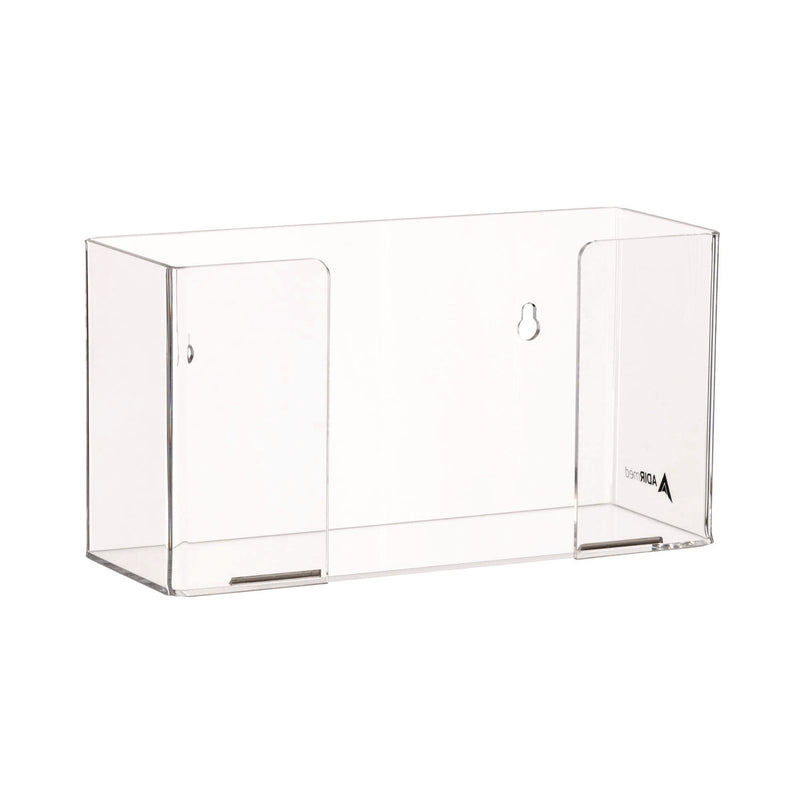 AdirMed Acrylic Glove Dispenser, Single Box Capacity, 10.2 x 3.5 x 5.3, Clear (ALHI90201) Each