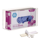 AdirMed Acrylic Glove Dispenser, Single Box Capacity, 10.2 x 3.5 x 5.3, Clear (ALHI90201) Each