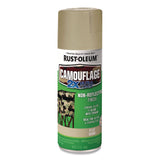 Rust-Oleum® Camouflage Spray Paint, Flat Sand, 12 oz Aerosol Can (RST339004) Each