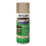 Rust-Oleum® Camouflage Spray Paint, Flat Sand, 12 oz Aerosol Can (RST339004) Each