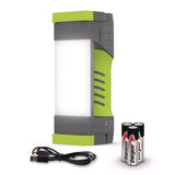 Energizer® Pro Series Work Light, Rechargeable Lithium Ion/3 AA Batteries (Included), Gray/Green (EVEENYPWL31) Each