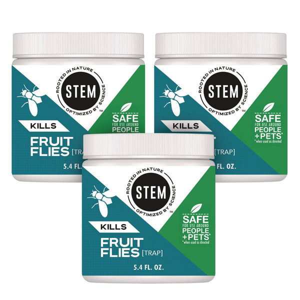 SC Johnson® STEM Fruit Flies Trap, 5.4 oz Jar, 8/Carton (SJN329965) Case of 8