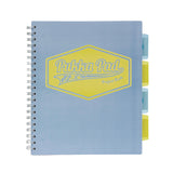 PUKKA PAD® Letter Size Project Book, 5-Subject, Medium/College Rule, Assorted Cover, (100) 11 x 8.5 Sheets, 3/Pack (PUK8867PST) Pack of 3