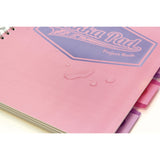 PUKKA PAD® Letter Size Project Book, 5-Subject, Medium/College Rule, Assorted Cover, (100) 11 x 8.5 Sheets, 3/Pack (PUK8867PST) Pack of 3