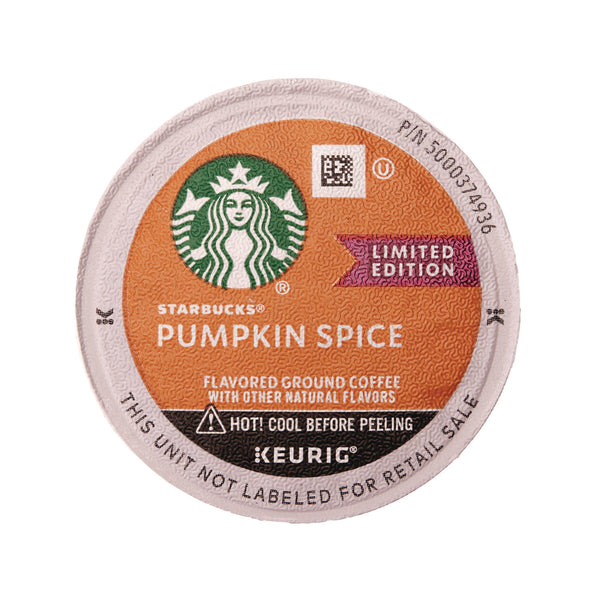 Starbucks Pumpkin Spice Coffee K-Cup, 22/Box (SBK12412028) Box of 22