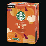 Starbucks Pumpkin Spice Coffee K-Cup, 22/Box (SBK12412028) Box of 22