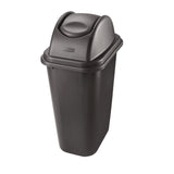 Rubbermaid Rectangular Free-Swinging Plastic Lids, Black (3067BK) Each