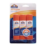 Elmer's® All Purpose Glue Stick, 0.77 oz, Dries Clear, 3/Pack (EPIE5022) Pack of 3