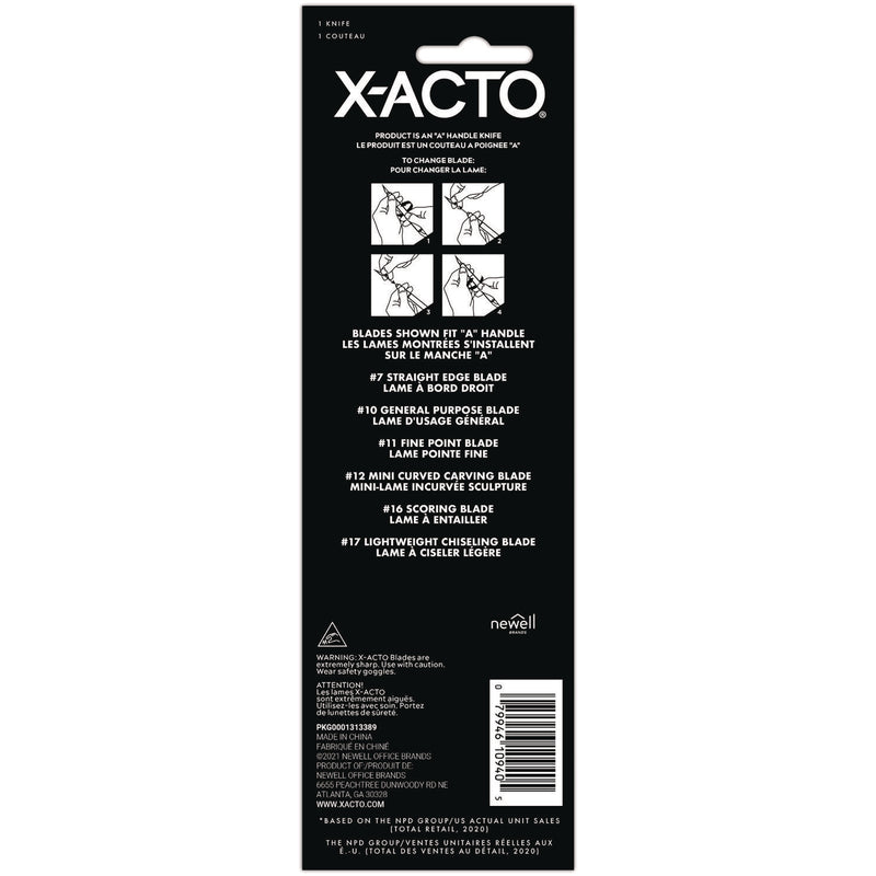 X-ACTO® Gripster Knife, Black (EPIX3627) Each