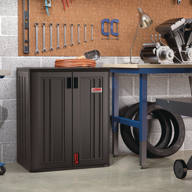 Suncast Commercial® Base Storage Cabinet, 30 x 20.25 x 36, Gray (SUABMCCPD3600) Each
