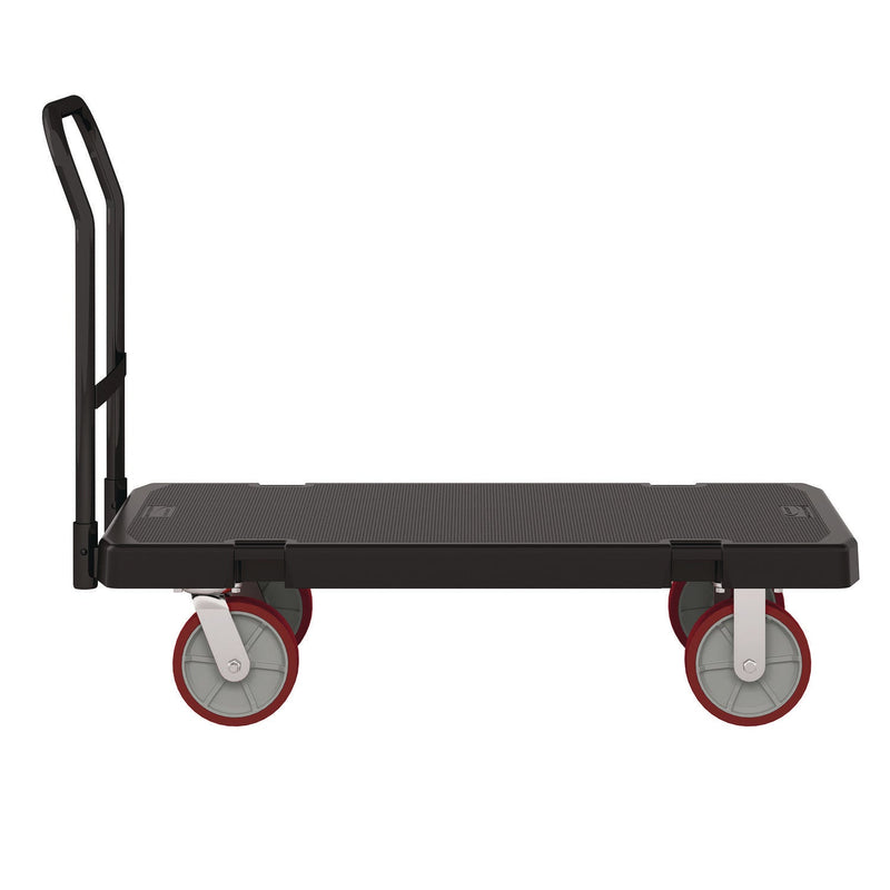 Suncast Commercial® Resin Platform Truck, 1,600 lb Capacity, 24.25 x 52.25 x 41, Black (SUAPDPT2448) Each