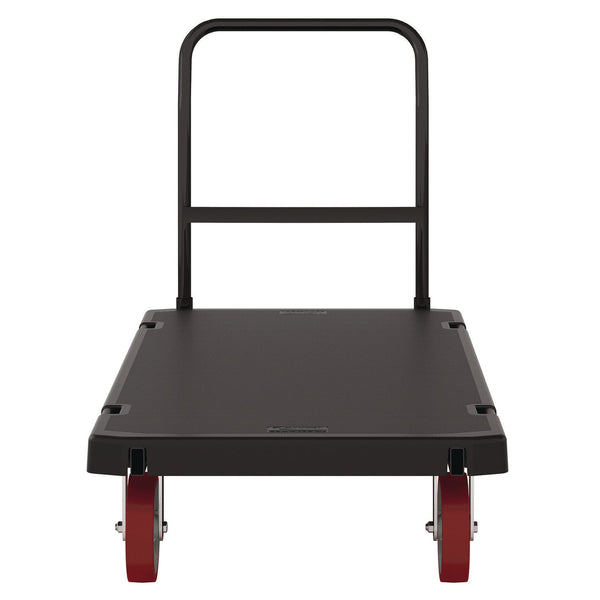Suncast Commercial® Resin Platform Truck, 1,600 lb Capacity, 30.25 x 64.5 x 41, Black (SUAPDPT3060) Each