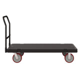 Suncast Commercial® Resin Platform Truck, 1,600 lb Capacity, 30.25 x 64.5 x 41, Black (SUAPDPT3060) Each