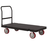 Suncast Commercial® Resin Platform Truck, 1,600 lb Capacity, 30.25 x 64.5 x 41, Black (SUAPDPT3060) Each