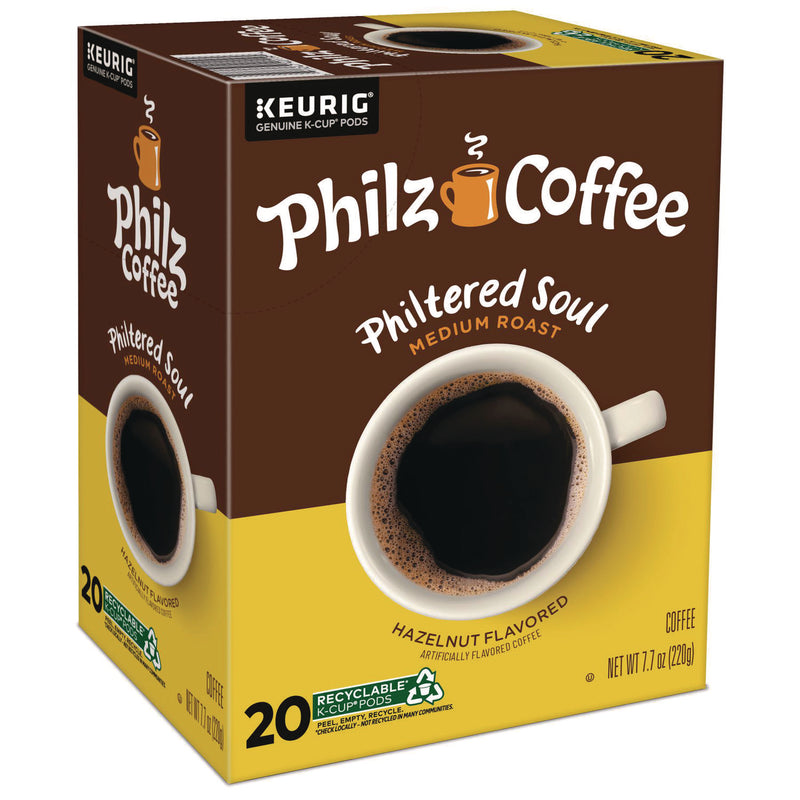 Philz Coffee Philtered Soul K Cups, Hazelnut, 80/Carton (GMT0119CT) Case of 80