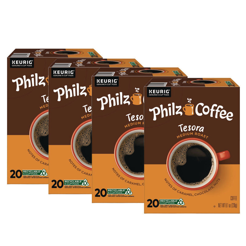 Philz Coffee Tesora K-Cups, 80/Carton (GMT0120CT) Case of 80
