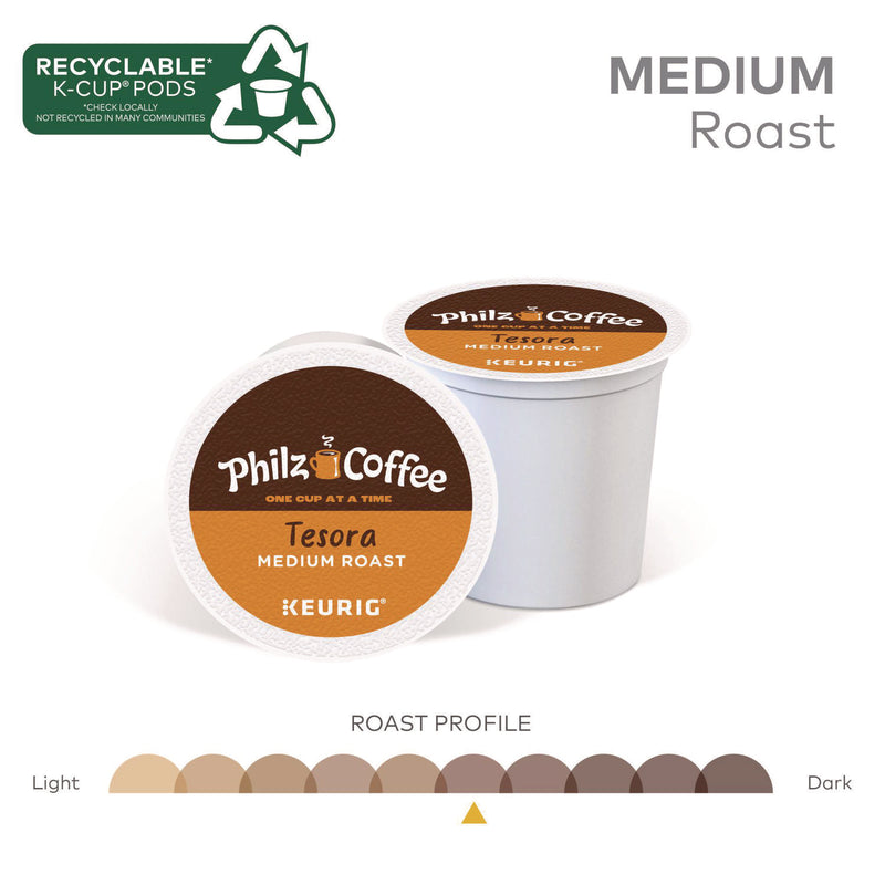 Philz Coffee Tesora K-Cups, 80/Carton (GMT0120CT) Case of 80