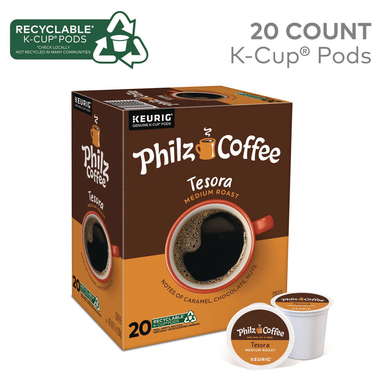 Philz Coffee Tesora K-Cups, 80/Carton (GMT0120CT) Case of 80
