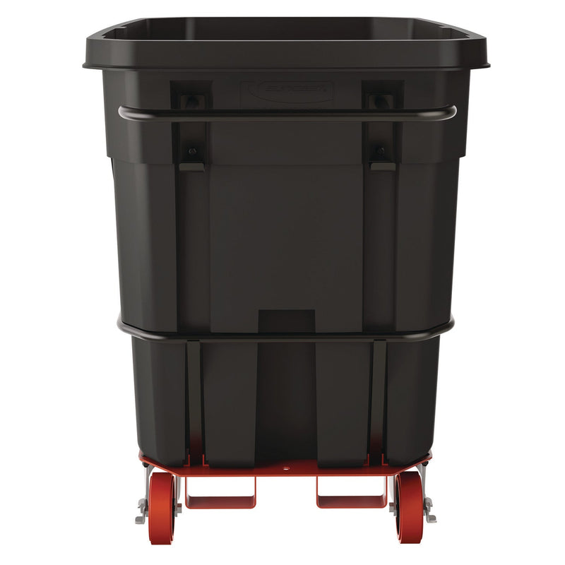 Suncast Commercial® Heavy Duty Tilt Truck, 1 cu yd, Plastic, Black/Red (SUARMTTHD100) Each