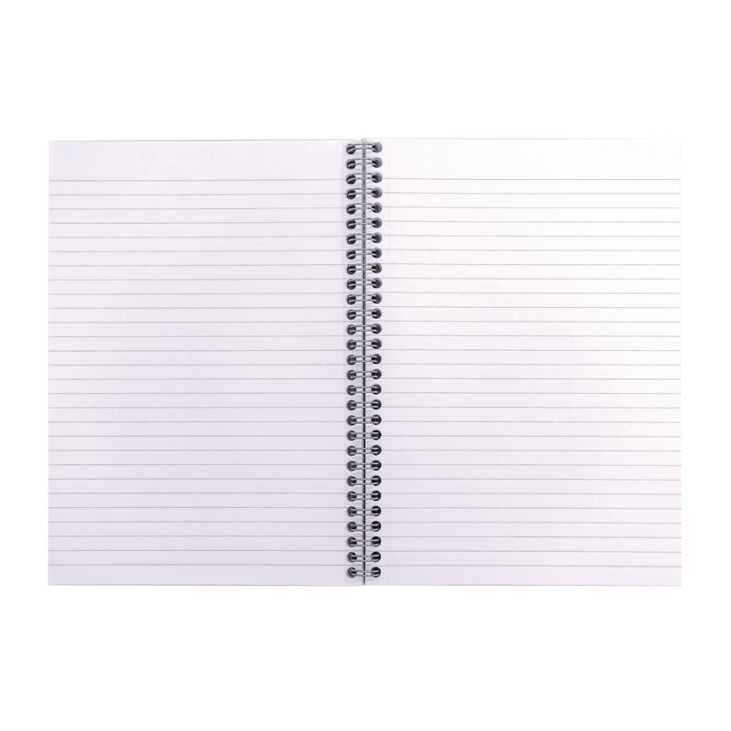 PUKKA PAD® B5 Size Notebook, 1 -Subject, Medium/College Rule, Green Cover, (100) 9.8 x 6.9 Sheets, 3/Pack (PUK8520MET) Pack of 3