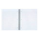 PUKKA PAD® Letter Size Notebook, 1-Subject, Medium/College Rule, White Cover, (80) 11 x 8.5 Sheets, 3/Pack (PUK9758BAS) Pack of 3