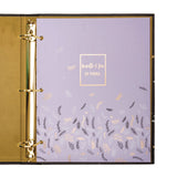 Two-Pocket Portfolio Folder, 1" Capacity, 9.6 x 11.9, Assorted Floral, 6/Pack (PUK9108ROC) Pack of 6