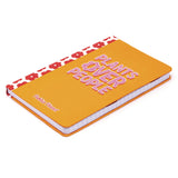 PUKKA PAD® Soft Cover Eco Notebook, 1-Subject, Medium/College Rule, Orange/Pink Red/White, (96) 8.3 x 5.8 Sheets (PUK9705SPP) Each