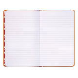 PUKKA PAD® Soft Cover Eco Notebook, 1-Subject, Medium/College Rule, Orange/Pink Red/White, (96) 8.3 x 5.8 Sheets (PUK9705SPP) Each