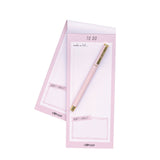 PUKKA PAD® Magnetic To Do List, Unruled, 60 Pink/White 3.5 x 8.5 Sheets, 6/Pack (PUK9161CD) Pack of 6
