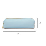 PUKKA PAD® Pencil Case, 7.9 x 2 x 2, Blue, 6/Pack (PUK9169CD) Pack of 6