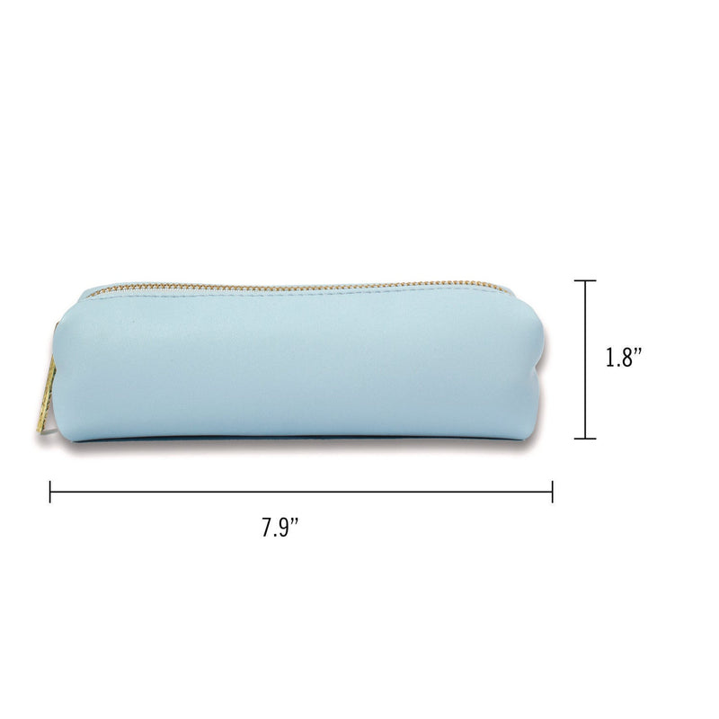 PUKKA PAD® Pencil Case, 7.9 x 2 x 2, Blue, 6/Pack (PUK9169CD) Pack of 6