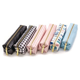 PUKKA PAD® Pencil Case, 7.9 x 2 x 2, Blue, 6/Pack (PUK9169CD) Pack of 6