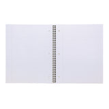 PUKKA PAD® Letter Size Notebook, 1-Subject, Medium/College Rule, Silver with White Dots Cover, (50) 11 x 8.5 Sheets, 3/Pack (PUK8750MET) Pack of 3