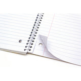 PUKKA PAD® Letter Size 1-Subject Notebook, Medium/College Rule, Metallic Green Cover with White Dots, (50), 10.5 x 8 Sheets, 3/Pack (PUK8795MET) Pack of 3