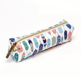 PUKKA PAD® Pencil Case, 7.9 x 2 x 2, Feathers, 6/Pack (PUK9212CD) Pack of 6