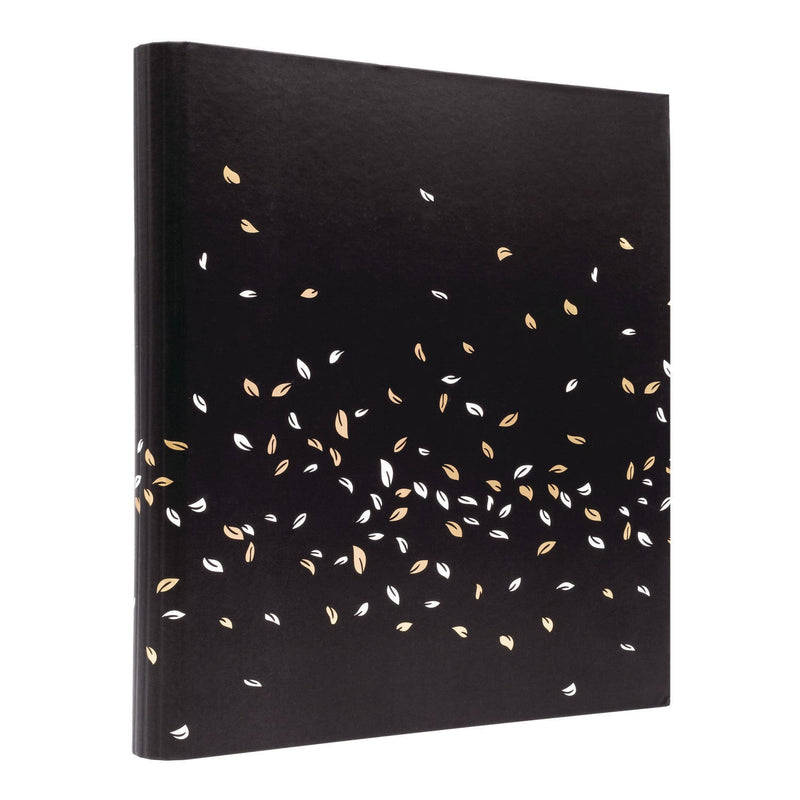 PUKKA PAD® Rollbound Binder, 3 Rings, 1" Capacity, 11 x 8.5, Black/Gold/White (PUK9641ROC) Each