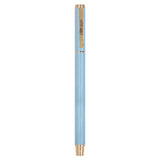 PUKKA PAD® Carpe Diem All Metal Gel Pens Gel Pen, Stick, Medium 0.7 mm, Black Ink, Blue Barrel, 6/Pack (PUK9171CD) Pack of 6